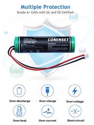 ☍ 3.7V Hmc1450 Replacement Battery Para Sa 70Mai Smart Dash Cam Pro A500s PRO A500 A800 Midrive