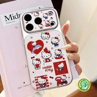 Cute Kitty Cat Phone Case For Vivo iQOO Z11 Z11X Z10 Z10X Z10R Z9X Z9 Turbo Plus Z7 Z7i Z6 Lite Pro 