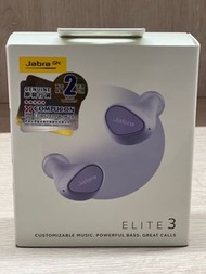(全新）Jabra Elite 3 無線藍芽耳機🎧 -紫色