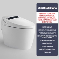 Luxury Kloset Duduk Siram Toilet / Smart Closet Toilet Otomatis / Penghangat kursi