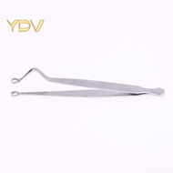 [YDV] Surgical Steel Professional Belly Ear Tongue Septum Lip Piercing Forceps Tweezer Clamp Self-Lo