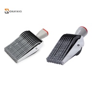 2x 12 Digit & 8 Digit Alphabet Rolling Rubber Stamp English Letter Number Emboss Diy Scrapbooking Ro