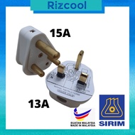 13A / 15A Plug Top / Plug top Fuse Sirim Approved