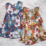 Kids Girl Sleeveless Floral Printed Summer Dress