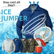 New Ice Cooling Ice Jacket Ice Vest Ventilated Vest Cool Jumper