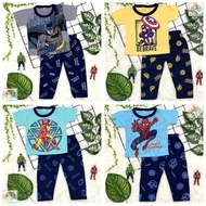 RAINBOW SUIT BOYS' CLOTHING SET UNISEX/ LONG PANTS CP 1-8 YEARS SUPERHERO COLOR baby boy clothes boy