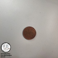 Uang Koin Kuno 2 Euro Sen Tahun 2014