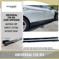UNIVERSAL THICK SIDE DIFFUSER BMW F30 M3 SIDE DIFFUSER TEPI