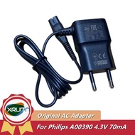 Genuine OEM For Philips A00390 Norelco Shaver / Trimmer AC Charger Power Cord Adapter 4.3V 70mA EU P