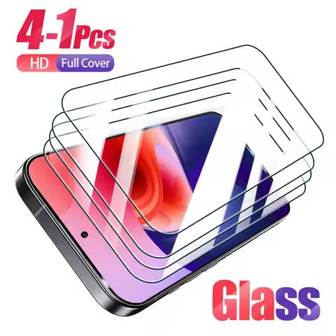 4-1pcs Tempered Glass For Samsung Galaxy A56 A26 A16 A05 A35 A55 Screen Protector for Samsung M15 M3
