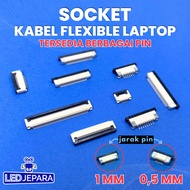 Flexible Cable Socket Flexible Cable Connector Male and Female Clamshell Drawer Laptop 4 6 Pin 8 Pin