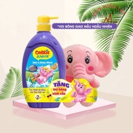 TẮM GỘI EM BÉ CARRIE JUNIOR 700G + THÚ BÔNG
