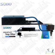 FISHING &amp; AQUARIUM SOBO WP-1880F Aquarium Top Filter With Pump Set