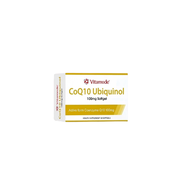 Vitamode CoQ10 UbiQuinol 100mg 30 Capsules | KKM & Halal | kinohimitsu wellness | vitamin c boosted