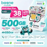 BeONE Mobile Prepaid SIM 5G Malaysia | Maxis Coverage | MNP & New Number | No Contract