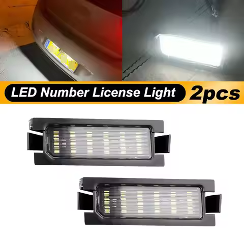 2pcs Led License Number Plate Light Lamp for Accent 2011-2017 Hyundai i30 (GD) Elantra GT KIA Ceed E
