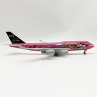 747 Japanese Airplane Model Painted Japanese 30CM Mouse Boeing 747 Model Airplane 747 Japan