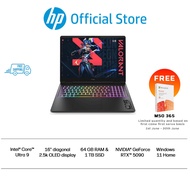 HyperX OMEN MAX 16" Gaming Laptop PC 16-ah1051TX, Black| Intel Core Ultra 9| NVIDIA RTX 5090|64GB RA