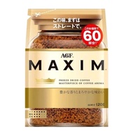 กาแฟสำเร็จรูป ฟรีซดราย ตราแม็กซิม สีทอง 120&amp;170 กรัม (ถุงเติม) MAXIM Gold Freeze Dried Coffee 120&amp;170g.(Refill)