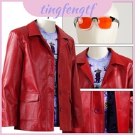 Club Cosplay Fight Role Playing Leather Jacket For Cosplay And Use Convention