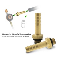 Konektor Sambungan Pipa Gas Kompor Camping Ke Selang Gas LPG Flat Gas Tank Valve Adapter Multi-purpo