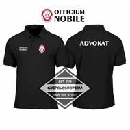 Baju INDONESIAN ADVOKAT POLOSHIRT - Nobile officium Advocate Collar Shirt - INDONESIAN ADVOKAT LOGO 