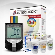 Alat Tes Darah 3 In 1 Autocheck (Gula Darah, Asam Urat,