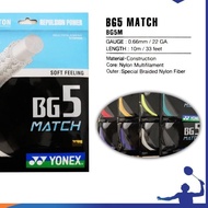 Original YONEX BG 5 MATCH STRINGS