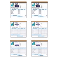 Nota Laundry Custom - Paket Hemat 4 Buku / 6 Buku