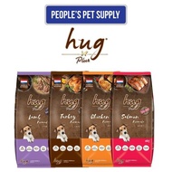 [PEOPLE'S PET]  Hug Plus/Hug Premium Dog Dry Food 15kg/18kg-Dog Food ( Chicken , Lamb , Salmon , Tur