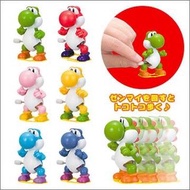 (預購) 超級瑪利歐 Super Mario World 耀西 Yoshi 發條行走公仔系列扭蛋 (全套6款)