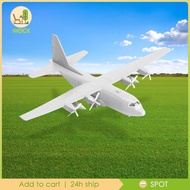 [Ihoce] 1/144 Transport Plane Model ,Miniature Aircraft Toy Assembled Model C130 4D with Stand Gift