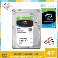 Seagate SkyHawk 3.5 HDD 4TB（ST4000VX007） 5900rpm 64M SATA III