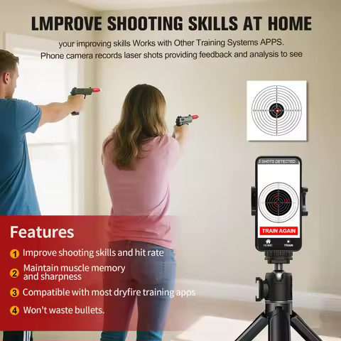 308Win.30-06 dual-purpose magnetic laser trainer，dry powder laser training cartridge