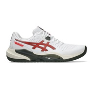 Asics รองเท้าเทนนิสผู้ชาย Gel-Challenger 15 | White/Cherry Tomato ( 1041A510-104 )