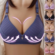 Wireless Bra B C Cup Plus Size 36-46 Push Up Bra Thin Sponge Cotton Lining Non-wired Bras Soft Comfo