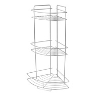 G.House Online HOY ชั้นวางของ 3 ชั้นเข้ามุม (เล็ก,กลาง,ใหญ่)สเตนเลส รุ่น HWHOY-H105T2 สีสเตนเลสเงา ข