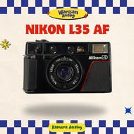 NIKON L35 AF ANALOG CAMERA | REUSABLE CAMERA FILM 35MM