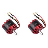 2X 6354 270KV 2300W 3-10S Outrunner Brushless Sensorless Motor for Four-Wheel Balancing Scooters Ele