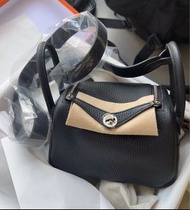 ❤️‍🔥Hermes Mini  Lindy 黑銀二代