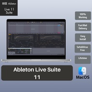Ableton Live Suite 11 Lifetime for Intel and M1 Chip Apple Silicone MacOs/Macbook/Mac Software Full 