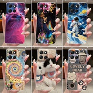 Casing For Motorola Moto G86 Case Aesthetic Fashion Cute Cat Soft Silicone Back Cover MOTO G86 G 86 