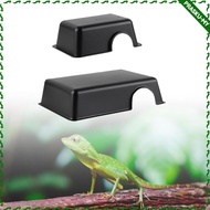 [PraskuMY] Reptile Hide Box Reptile Hide Nest Practical Decor Reptile Toy Reptile Hideout Gecko Hide