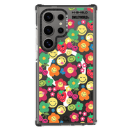 HI-SHIELD Stylish Magsafe Shockproof Case รุ่น Happy Smile9 [SAMSUNG S24 Ultra] - เคสแม่เหล็กกันกระแทก