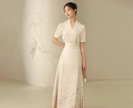 新中式復古風 改良織金明制馬面裙/上衣