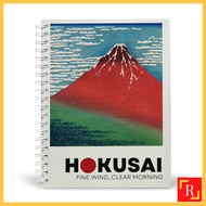 Spiral Notebook/Double Ring Notebook-(A4/A5 | Line/Blank | 80gsm)-Hokusai 2|ROYCE PUBLISHING