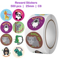 Reward Sticker and Motivation Stickers English Cartoon Party Bag Birthday Classroom Teacher Sanrio K
