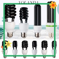 YOLAN UV Black Light, AC 220V Support Spiral LED light,  UV Light Fluorescent Spiral CFL Bulb Insect