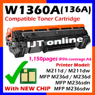 💥NO CHIP / WITH CHIP💥 Laser Toner Compatible To HP W1360A 136A W1360X 136X W1360XL For HP LaserJet M