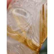 39.1mm x 28.6mm x 9.1mm 钛晶九尾狐吊坠 Rutilated Quartz Nine Tailed Fox Pendant Loket CW3467